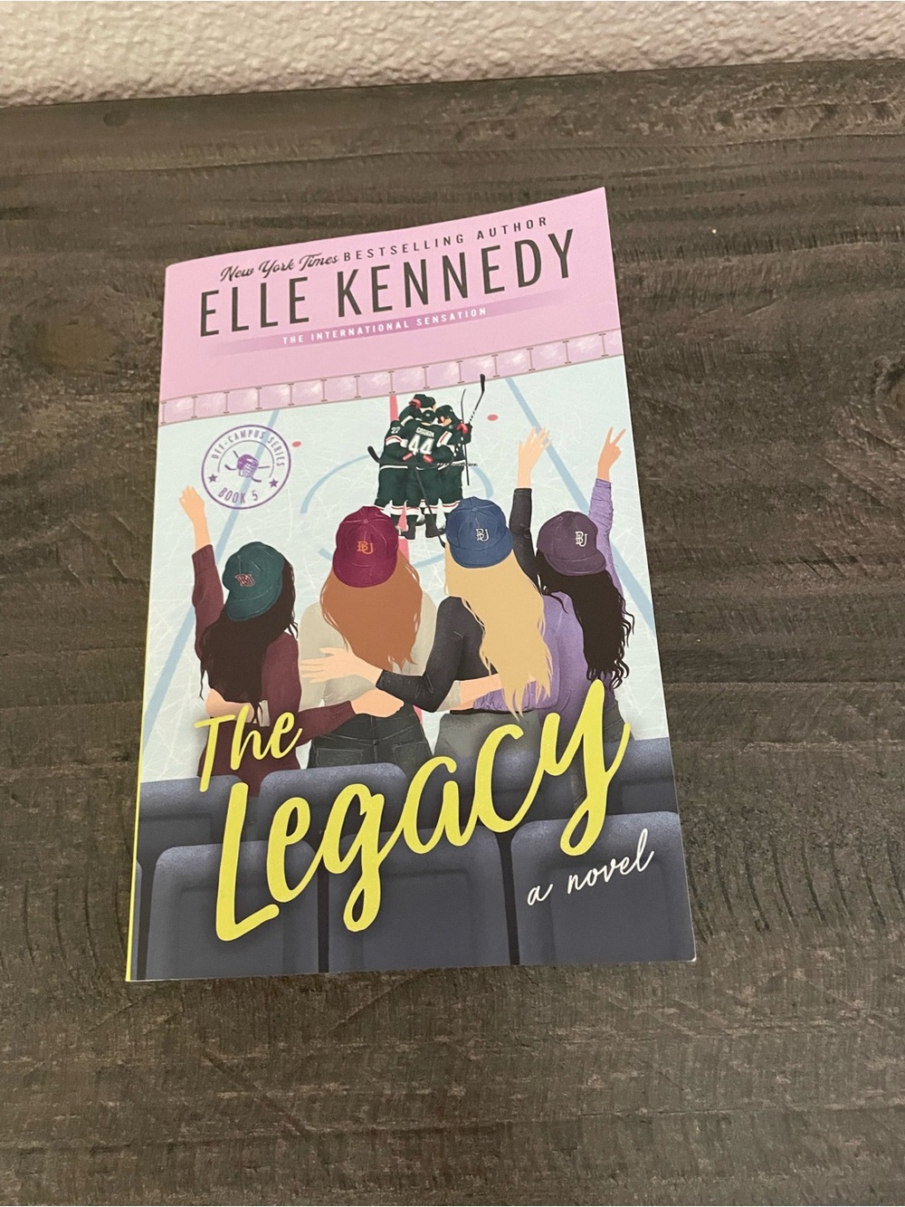 The Legacy by Elle Kennedy- Pink Cover Novel
